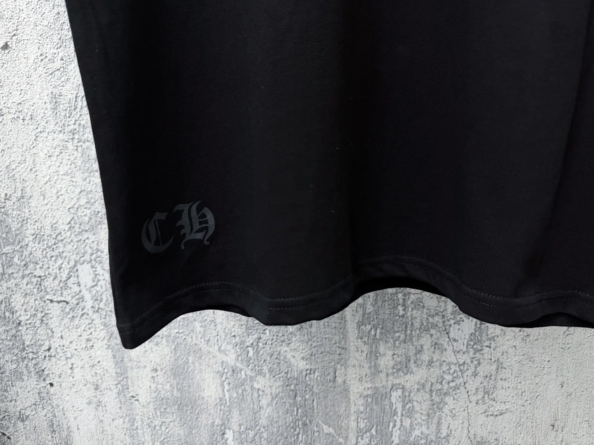 ￼ 【Chrome Hearts】 25ss T Same Style T Versatile : Black White Size：S-XL